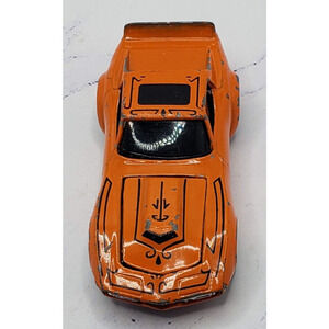 1973 Corvette Coupe Opening Hood Orange With Black Pin Stripers Kidco